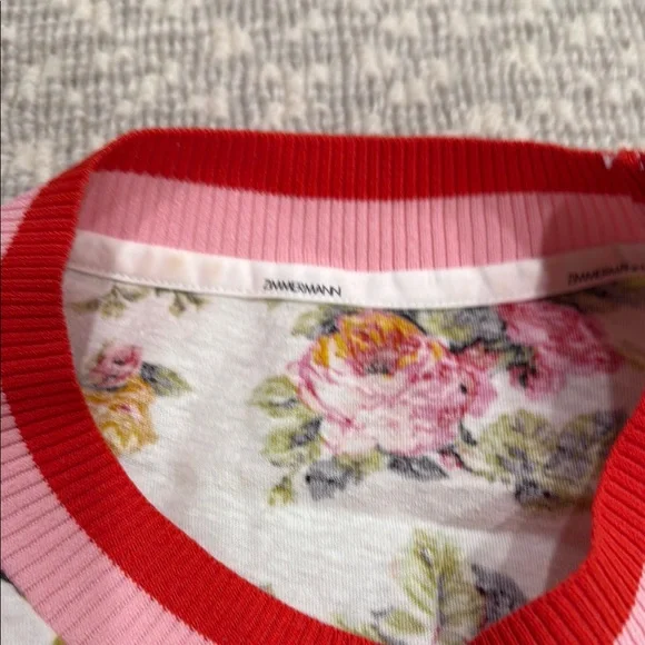 Zimmerman Floral Tee Shirt , size small - Picture 3 of 5